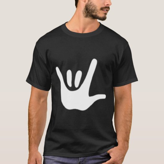 American Sign Language Liebe ASL T-Shirt (Vorderseite)