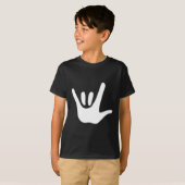 American Sign Language Love Asl Deaf Awareness T-Shirt (Vorne ganz)
