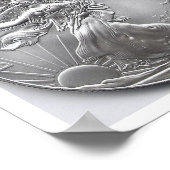 American Silver Eagle Poster (Ecke)