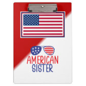 American Sister Klemmbrett (Vorderseite)