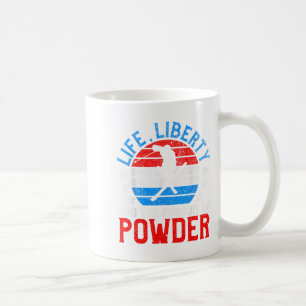 American Ski Shirt Funny Skier & amp; Skigebiet Kaffeetasse