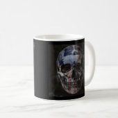 American Skull Tasse (VorderseiteRechts)