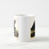 American Skunk oder Striped Skunk von Audubon Kaffeetasse (Mittel)