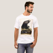 American Skunk oder Striped Skunk von Audubon T-Shirt (Vorne ganz)