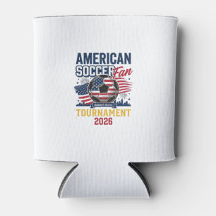 American Soccer Fan Turnier 2026 Vintage-Shirt Dosenkühler