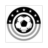 American Soccer Gummistempel (Prägung)