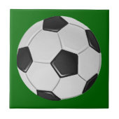 American Soccer or Association Football Ball Fliese (Vorderseite)