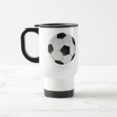 American Soccer or Association Football Ball Reisebecher (Links)