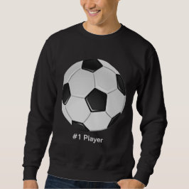 American Soccer or Association Football Ball Sweatshirt