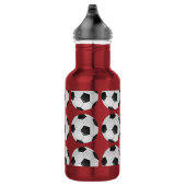 American Soccer or Association Football Ball Trinkflasche (Rechts)