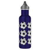 American Soccer or Association Football Ball Trinkflasche (Rechts)