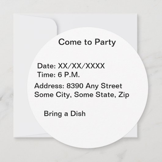 American Soccer or Association Football Einladung (Rückseite)