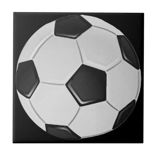 American Soccer or Association Football Fliese (Vorderseite)