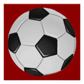 American Soccer or Association Football Poster (Vorderseite)
