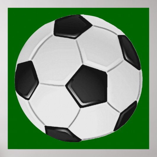 American Soccer or Association Football Poster (Vorne)