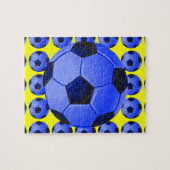 American Soccer or Association Football Puzzle (Horizontal)