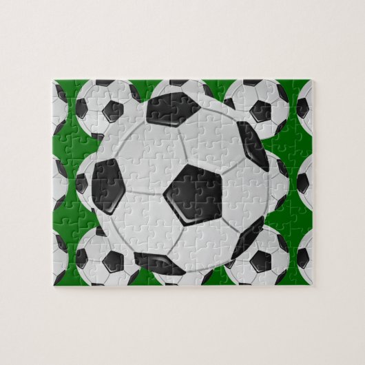 American Soccer or Association Football Puzzle (Horizontal)