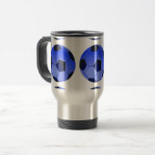 American Soccer or Association Football Reisebecher (Vorderseite Links)