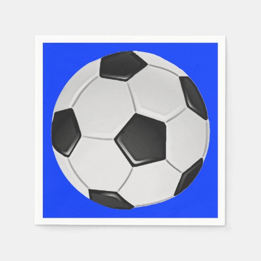 American Soccer or Association Football Serviette (Vorderseite)