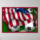 American Soccer Poster (Vorne)