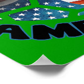 American Soccer Poster (Ecke)