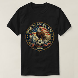 American Soccer Pride 2026 Vintage Adler T-Shirt
