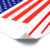 American Soccer Team Poster (Ecke)