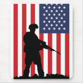 American Soldier Clipboard Mousepad (Vorne)