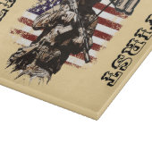 American Soldier Design Cutting Board Schneidebrett (Ecke)
