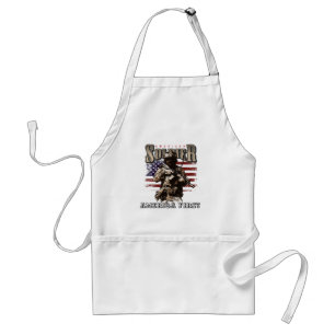 American Soldier Design Schürze