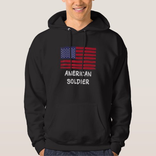 American Soldier Hoodie (Vorderseite)
