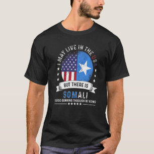 American Somali Zuhause in US Patriot American Som T-Shirt