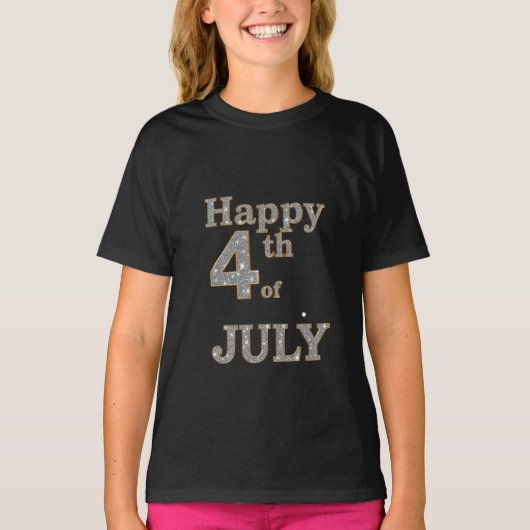 American Soul: Classic 4th of July Vibes T-Shirt (Vorderseite)