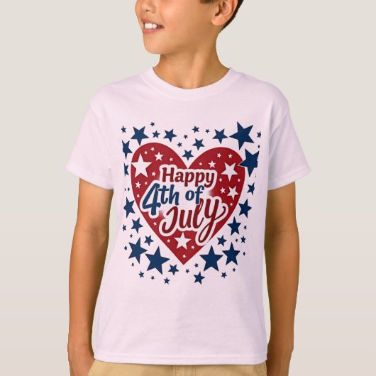 American Soul: Klassisches Vibes 4. Juli T-Shirt (Vorderseite)