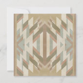 American Southwest Desert Colors Inspired Artwork Karte (Vorderseite)