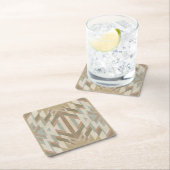 American Southwest Desert Colors Inspired Artwork Rechteckiger Pappuntersetzer (Vor Ort)