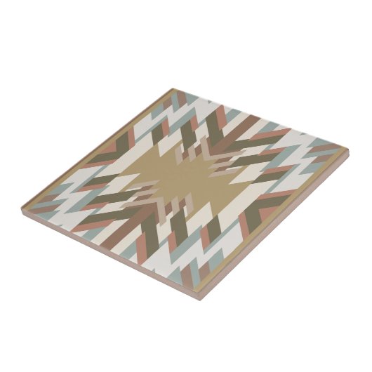 American Southwest Desert Colors Inspired Design  Fliese (Seite)