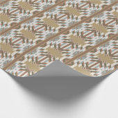 American Southwest Desert Colors Inspired Design  Geschenkpapier (Ecke)