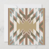 American Southwest Desert Colors Inspired Design Karte (Vorderseite)