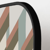 American Southwest Desert Colors Inspired Design Pickleball Schläger (Linke Seite)