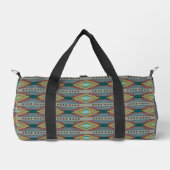 American Southwest Patterned Art And Earthy Colors Duffle Bag (Vorderseite)