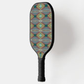 American Southwest Patterned Art And Earthy Colors Pickleball Schläger (Links)