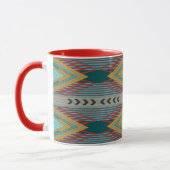 American Southwest Patterned Art And Earthy Colors Tasse (Links)
