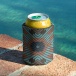 American Southwest Tribal Patterned Art And Colors Dosenkühler<br><div class="desc">Can Cooler Koozie Sleeve printed with a American Southwest Tribal Patterned Art And Colors graphic design illustration by TheFabricSeal at Zazzle #ZazzleMade https://www.zazzle.com/store/thefabricseal This American Indian Geometric Art Style drawing image is a beautiful design with classic elements of spiky pointed arrow geometric design sections meeting in a repeating pattern often...</div>