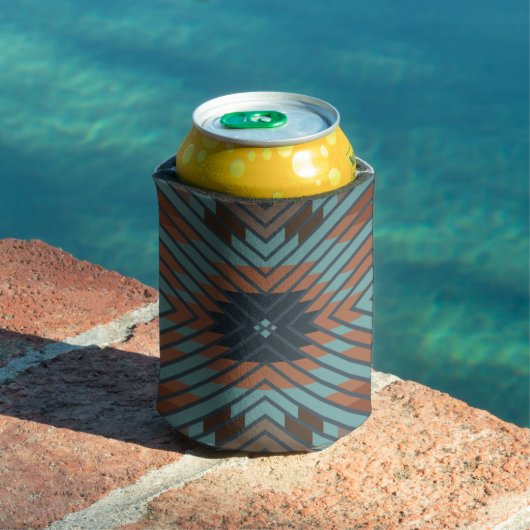 American Southwest Tribal Patterned Art And Colors Dosenkühler (In Situ Pool)