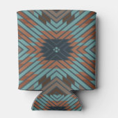 American Southwest Tribal Patterned Art And Colors Dosenkühler (Rückseite)