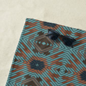 American Southwest Tribal Patterned Art And Colors Strandtuch (Beispiel)