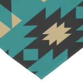 American Southwestern Kokopelli Kurzer Tischläufer (Ecke)