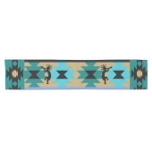 American Southwestern Kokopelli Kurzer Tischläufer (Horizontal)
