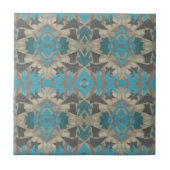 American Southwestern Patterned Art And Colors Fliese (Vorderseite)